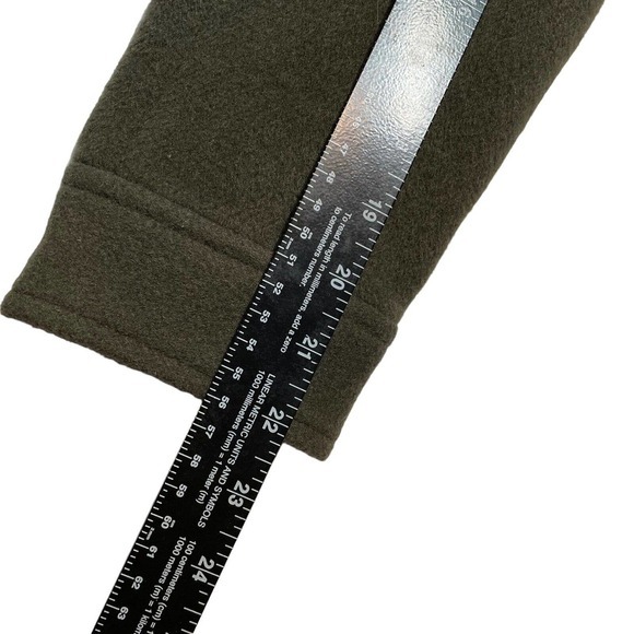 & Other Stories Olive Green Utility Jacket Shacket Wool Size XS - Picture 7 of 7